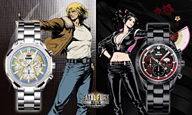 FATAL FURY: City of the Wolves Anime Japan Collection Anniversary Edition Chronograph Watch