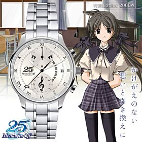Memories Off Anime Japan Collection 25th Anniversary Chronograph Watch Shirakawa Hotaru