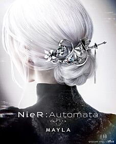 NieR: Automata Ver1.1a MAYLA ICONIQUE HAIR OBJET MAJESTE + KANZASHI Hair Pin
