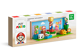 Super Mario Nintendo Store My Mario Collection Tsumiki Wooden Block Toy Special 30 Piece Set