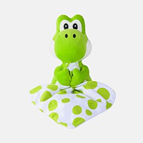 Super Mario Nintendo Store My Mario Collection Security Blanket Plush Sitting Yoshi
