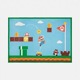 Super Mario Nintendo Store My Mario Collection Napping Blanket