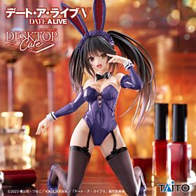 Date A Live Taito Prize Item Desktop Cute Figurine Kurumi Tokisaki Bunny Ver. Renewal
