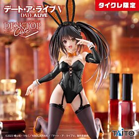 Date A Live Taito Prize Item Desktop Cute Figurine Kurumi Tokisaki Bunny Ver. Renewal (Taito Exclusive)