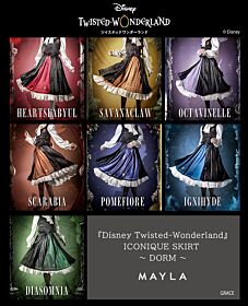 Twisted Wonderland MAYLA 2026 Collection ICONIQUE SKIRT + Over Skirt