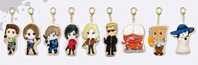 Resident Evil CAPCOM Store 30th Anniversary Sweets Collection Mascot Keychain