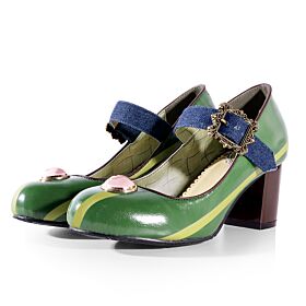 Jojo's Bizarre Adventure Battle Tendency MAYLA ICONIQUE SHOES OBJET PUMPS ~ OFF ver. ~