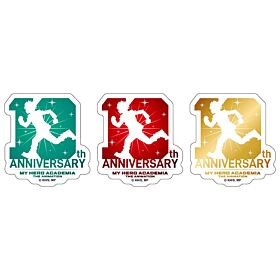 Boku No Hero Academia TOHO Animation Anime 10th Anniversary Logo Sticker Set
