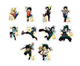 Boku No Hero Academia TOHO Animation Anime 10th Anniversary Special Visual Die Cut Sticker