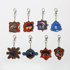 Final Fantasy X 25th Anniversary x DAIMARU MATSUZAKAYA COLLECTION Summon Acrylic Charm Final Fantasy X BLIND PACK
