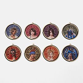 Final Fantasy X 25th Anniversary x DAIMARU MATSUZAKAYA COLLECTION Metal Keychain Final Fantasy X BLIND PACK