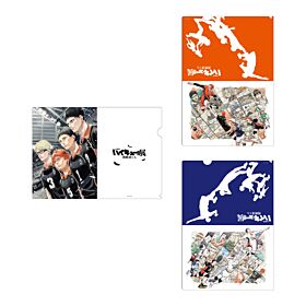 Haikyuu!! Challengers Exhibition Clear File Set Key Visual