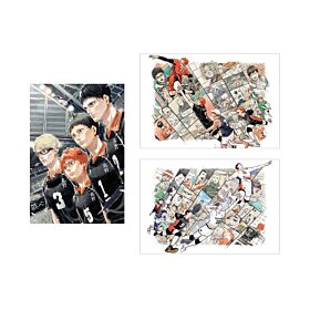Haikyuu!! Challengers Exhibition Postcard Set Key Visual