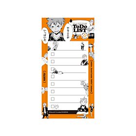 Haikyuu!! Challengers Exhibition Hinata's To Do List Memo Pad "There's so much to do!"