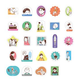 Haikyuu!! Challengers Exhibition Flake Stickers