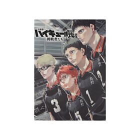 Haikyuu!! Challengers Exhibition 3D Effect Poster Key Visual Stand Tall