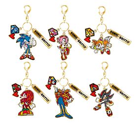 Sonic the Hedgehog SEGA Tokyo Game Show 2026 Metal Keychain SONIC THE HEDGEHOG x BRITTO