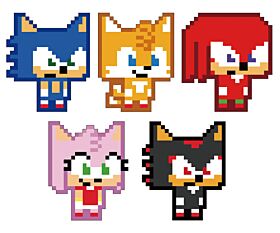 Sonic the Hedgehog SEGA Tokyo Game Show 2026 Postcard SONIC PICO PARK