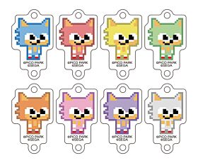 Sonic the Hedgehog SEGA Tokyo Game Show 2026 Connectable Acrylic Keychain SONIC PICO PARK Sonic Pico Cat Ver.