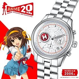 The Melancholy of Suzumiya Haruhi Anime Japan Collection 20th Anniversary Chronograph Watch Suzumiya Haruhi