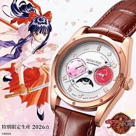 Sakura Wars Anime Japan Collection 30th Anniversary Moon Phase Watch
