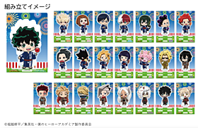 Boku No Hero Academia andGALLERY Collaboration Cafe Acrylic Stand