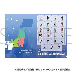 Boku No Hero Academia Movic 10th Year Anniversary Japan Map Clear File A