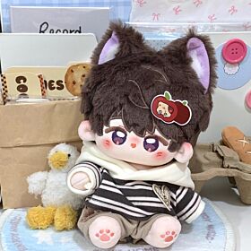 Fanmade Works Love and Deepspace Cheese Plush Studio 20cm Animal-Eared Moveable Base Plush