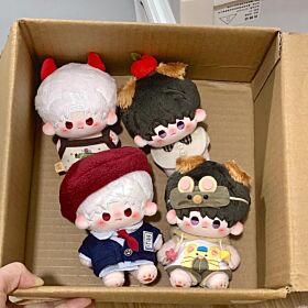 Fanmade Works Love and Deepspace Cheese Plush Studio 10cm Moveable Base Plush