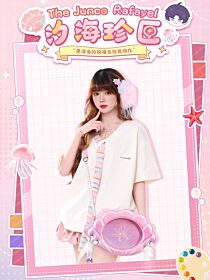 Fanmade Works Love and Deepspace The Junco Rafayel Seashell Themed Ita Shoulder Bag