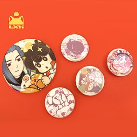 The Legend of Hei Official Goods Lantern Festival Can Badge Set