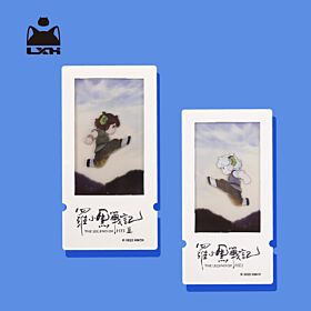 The Legend of Hei 2 Official Goods Double-Sided Clear Card