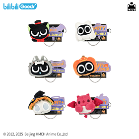 The Legend of Hei Bilibiligoods Halloween Series Plush Badge BLIND PACK