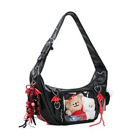 Ita Bag Lucky Bubbles Heart Dumpling Bag with Card Case