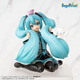 Vocaloid Taito Prize Item Hatsune Miku x Cinnamoroll Figurine Mofutto Ver.