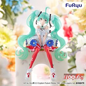 Vocaloid Taito Prize Item Noodle Stopper Figurine Hatsune Miku Blooming Ver.