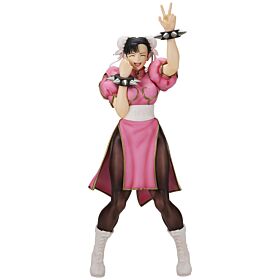 Ichiban Kuji Street Fighter Kuji RARE PRIZE MASTERLISE Figurine Chun-Li Pink Outfit