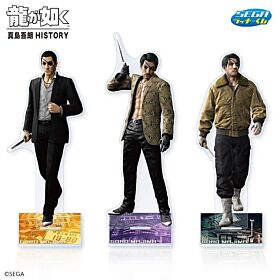 Yakuza Like a Dragon Majima Goro HISTORY Sega Kuji INDIVIDUAL PRIZE Large Acrylic Stand