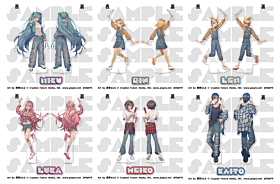 Vocaloid EDITH Have a good time BIG Acrylic Stand