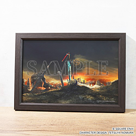 Final Fantasy X Museum Square Enix Metallic Art Board Zanarkand