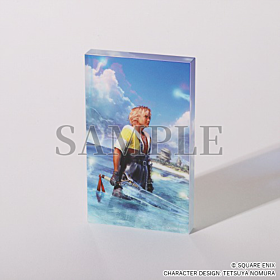 Final Fantasy X Museum Square Enix Acrylic Block Tidus