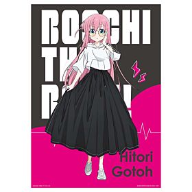 Ichiban Kuji Bocchi the Rock! Kuji INDIVIDUAL PRIZE Large Poster Hitori Goto