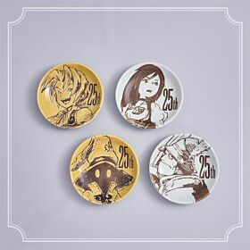 Final Fantasy IX 25th Anniversary Special Commemorative Kuji Game INDIVIDUAL PRIZE Small Plates