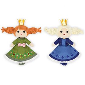 Tokyo Disney Sea Fantasy Springs Limited Edition Goods Frozen Anna and Else Large Plush