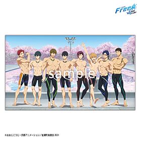 Free! the Final Stroke Taito Medley of Memory Rare Prize Tapestry