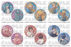 Vocaloid EDITH Have a good time Can Badge Set