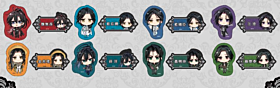 Mo Dao Zu Shi Medicos Entertainment Sweets Paradise Collab Vol. 2 Chibi Sticker SET