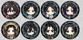 Mo Dao Zu Shi Medicos Entertainment Sweets Paradise Collab Vol. 2 Chibi Can Badge SET