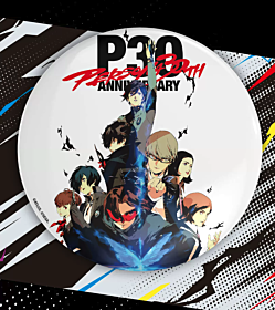 Persona 30th Anniversary SEGA China Exclusive Extra Large Can Badge Main Key Visual