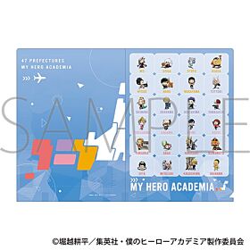 Boku No Hero Academia Movic 10th Year Anniversary Japan Map Clear File B